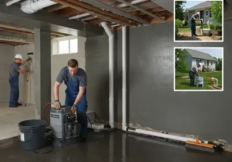 Basement Waterproofing and Flood Prevention process in Bloomington, IL